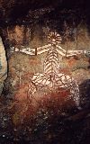 Aboriginal Art, Kakadu NP (click for enlargement)