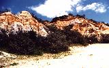 Coloured Sands, Fraser Island (click for enlargement)