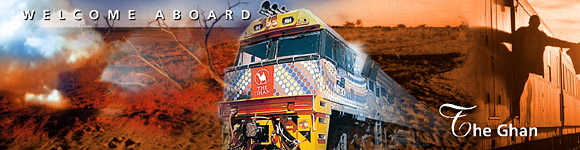 click for The Ghan homepage