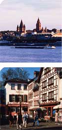 Mainz, historical city at the river Rhine, capital of the federal state Rheinland-Pfalz, click for Mainz homepage